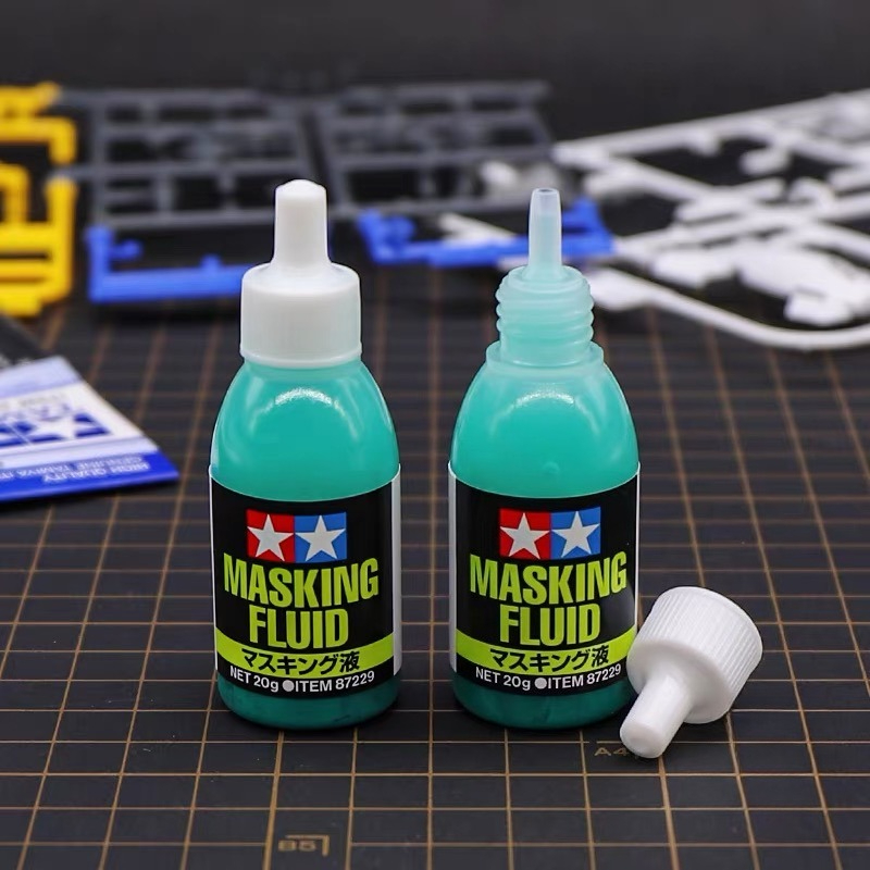 Tamiya Model Paint Set - ทามิยะ 87229 น้ำยาเคลือบสีสูตรน้ำ 20 กรัม น้ำยาเคลือบสีแบบลอกออกได้สำหรับโมเดลทหาร/เครื่องมือทาสีแบบมือวาด