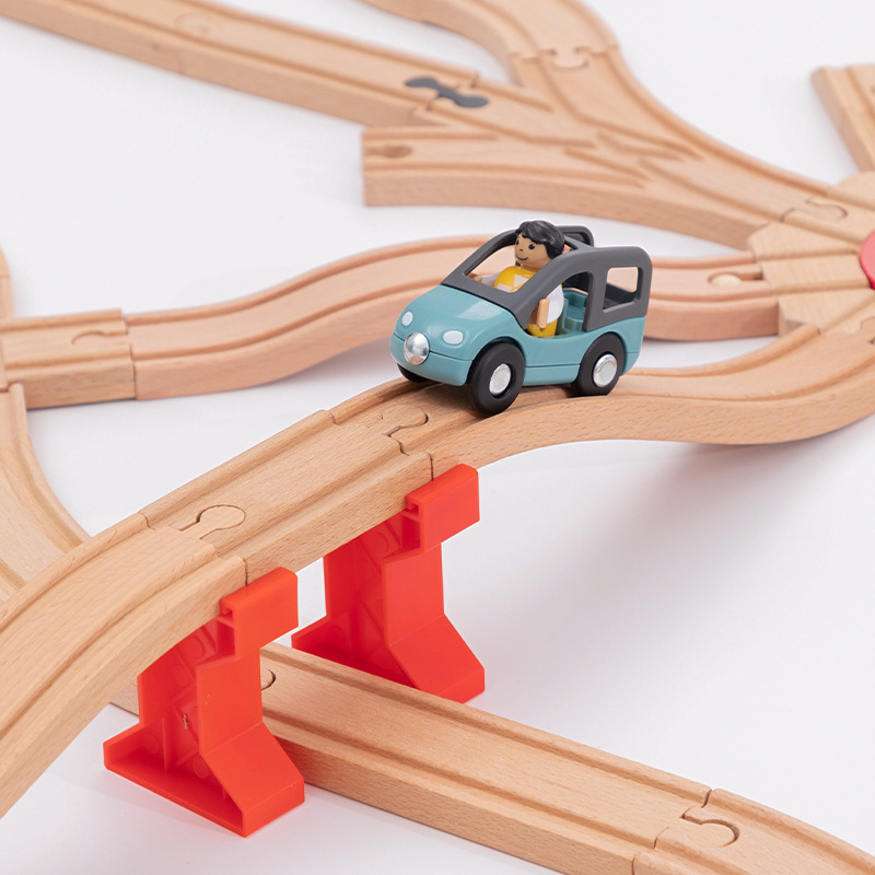 อุปกรณ์เสริมรางรถไฟไม้ใหม่ อะไ - Hot Wheels Car Track Sets บทวิจารณ์และราคา