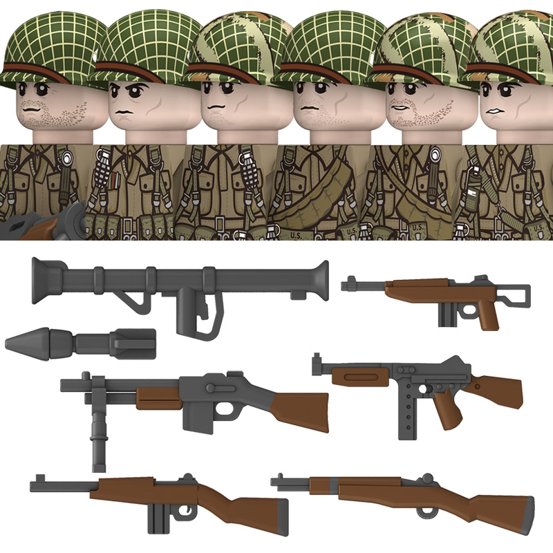 WW2 US 101st Airborne Division - Lego Minifigure Holder บทวิจารณ์และราคา