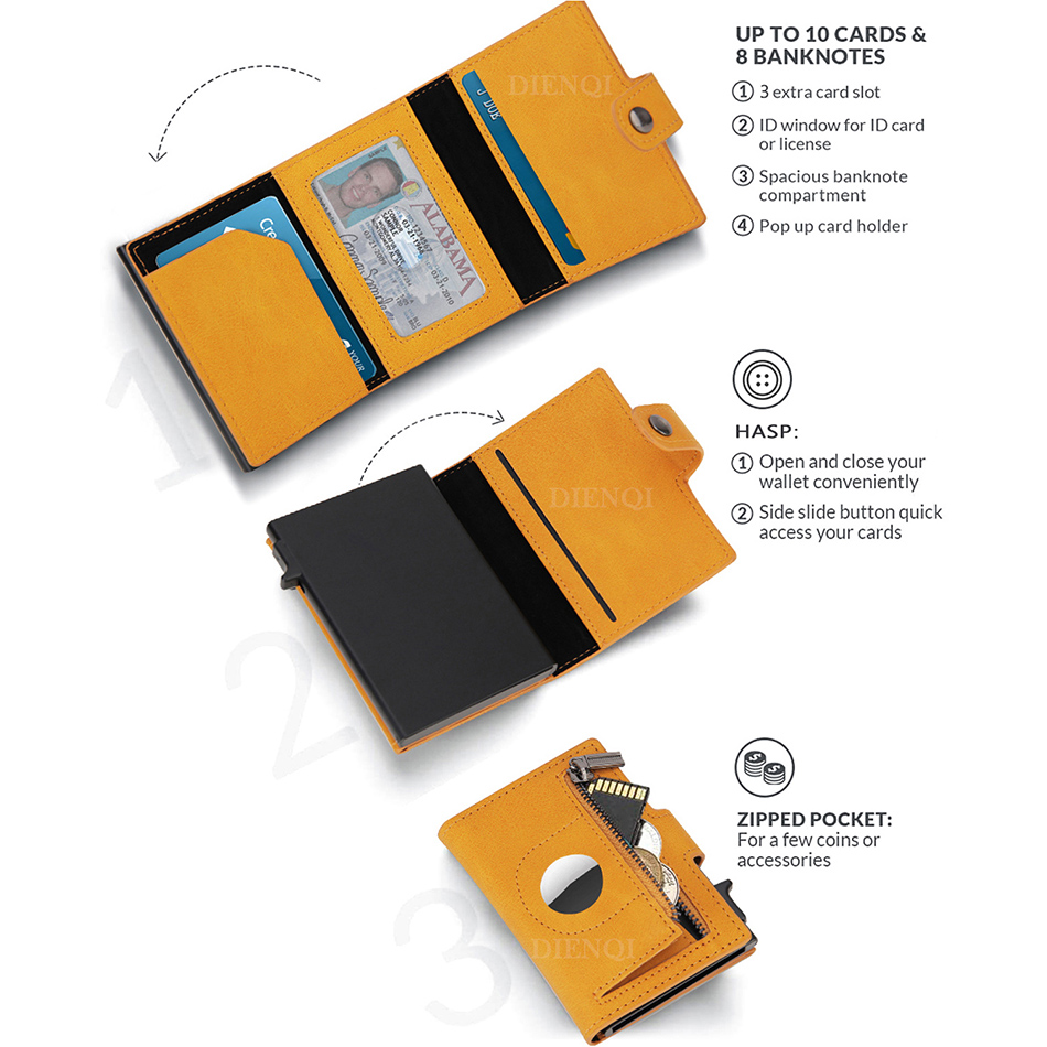 Airtag กระเป๋าสตางค์ Rfid บัตร - Card Top Loader บทวิจารณ์และราคา